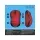 LOGITECH M220 SESSIZ KOMPAKT KABLOSUZ MOUSE -KIRMIZ