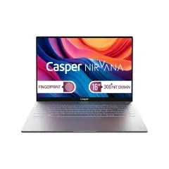 Casper Nirvana S100 Intel Core i7 13620H 16GB 1TB SSD Freedos 16" Taşınabilir Bilgisayar S100.1362-BF00X-G-F