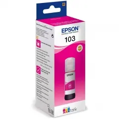 Epson 103 EcoTank 65 Ml Kırmızı ( Magenta ) Mürekkep Kartuş (Orjinal)
